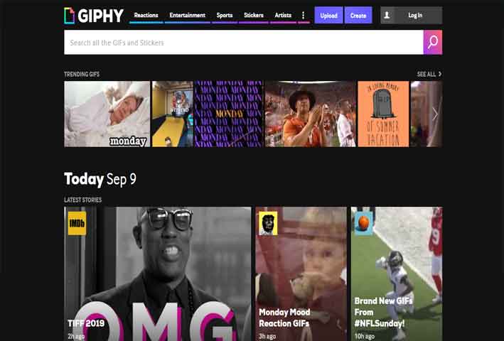 გადასვლა'giphy.com'-ის ვებ გვერდზე